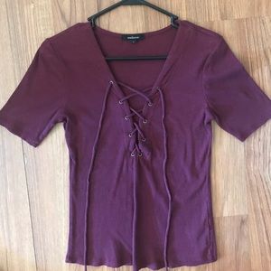 Ambiance - Large Criss Cross Shirt